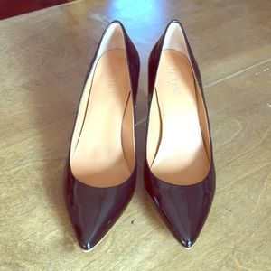 J. Crew Black stiletto heels